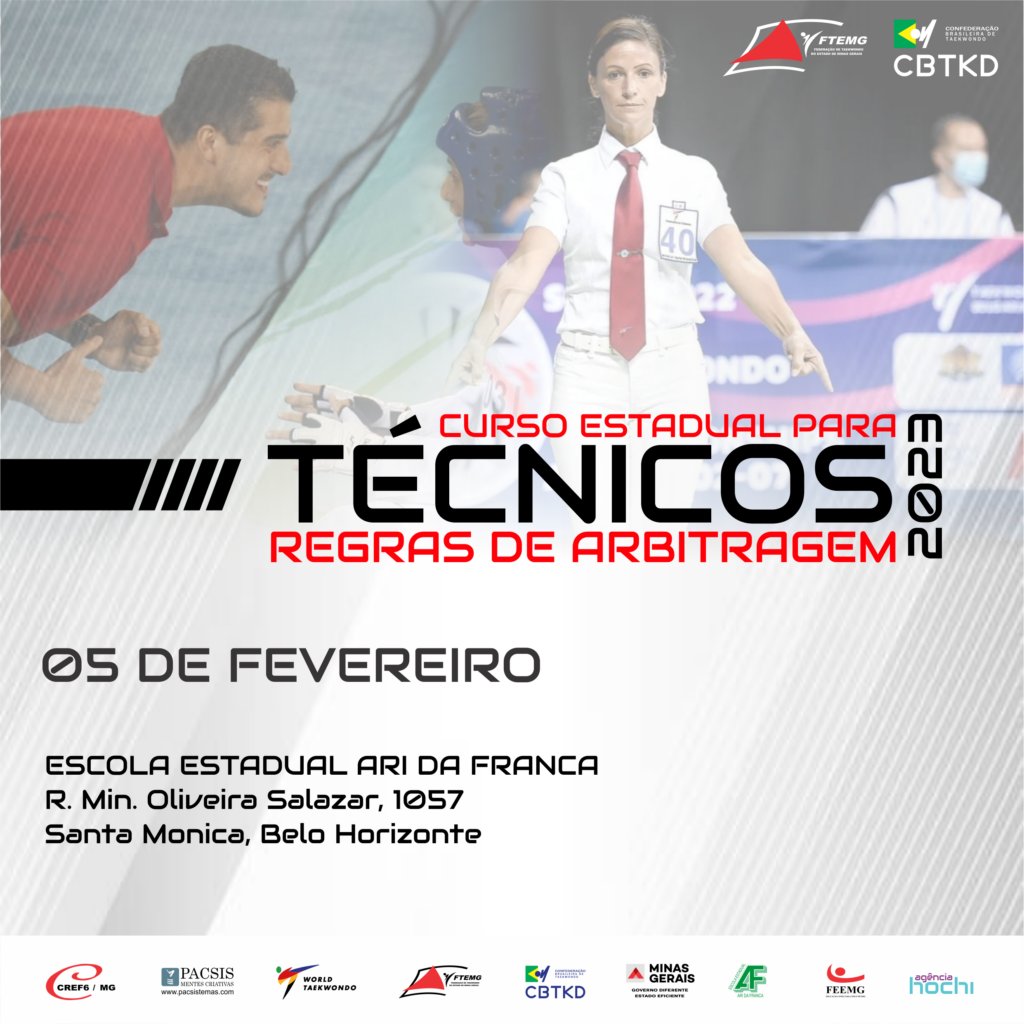 CURSO ESTADUAL DE FORMAÇÃO PARA ARBITROS E TÉCNICOS REGRAS DE ARBITRAGEM -  FTEMG