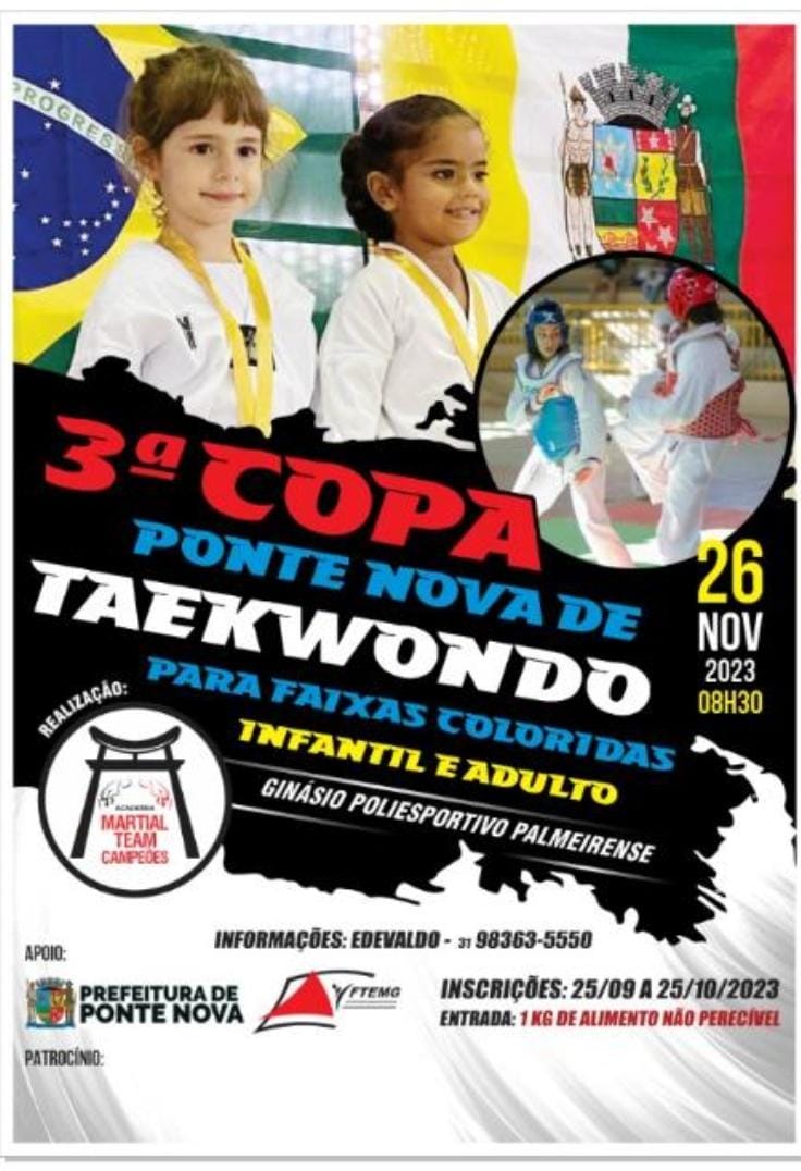 XVIII TORNEIO SOLIDÁRIO DE TAEKWONDO - FTEMG